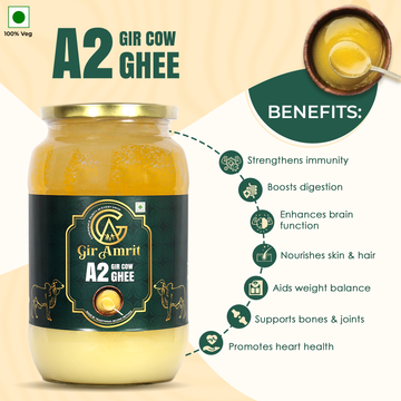 Health Benefits of A2 Gir Cow Ghee