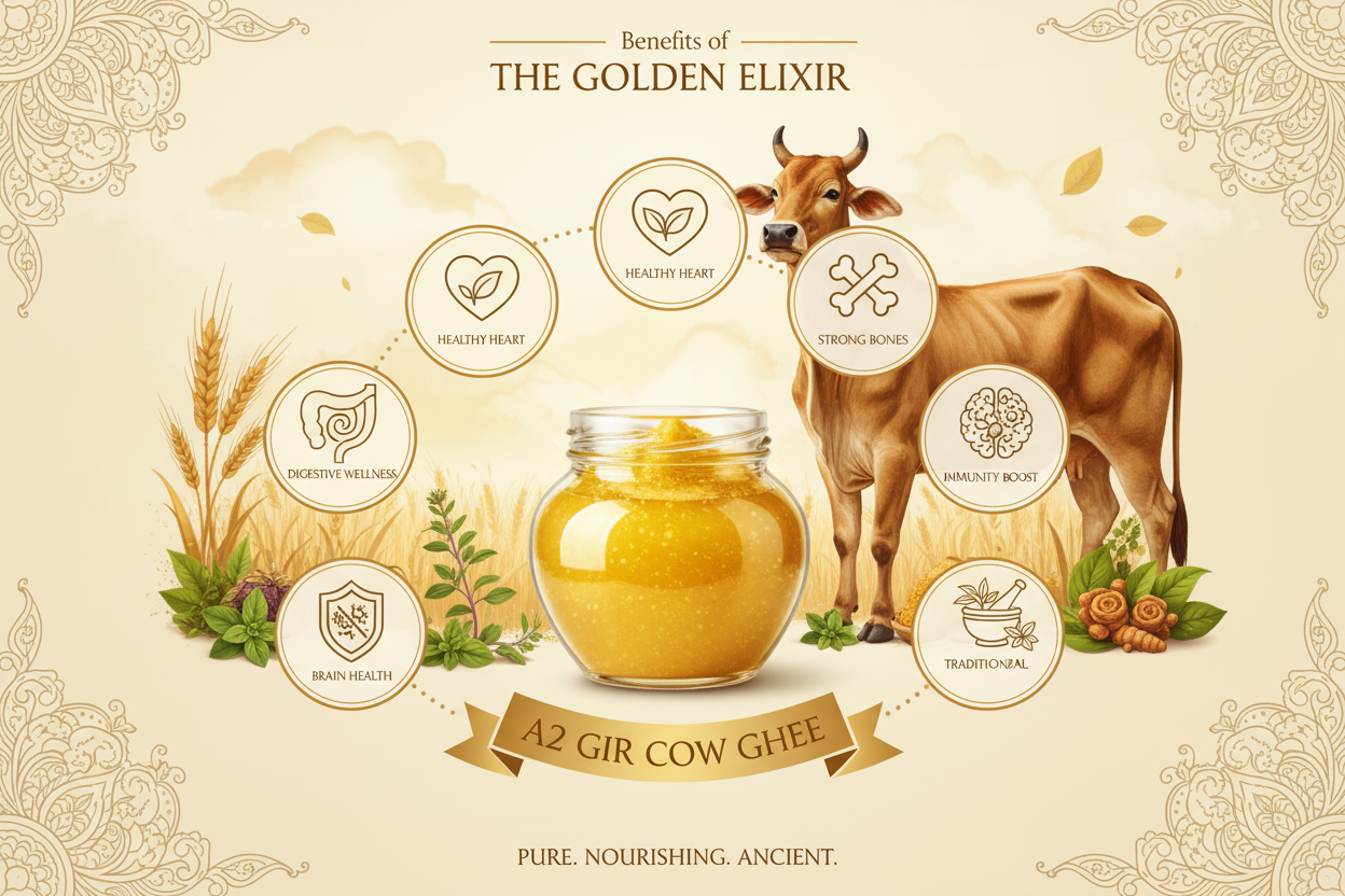 Importance of A2 Gir Cow Ghee